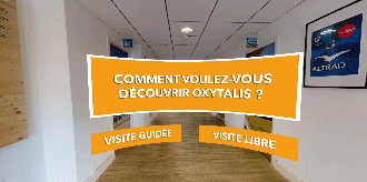 Oxytalis, Montpellier, menu de navigation, goeasy, visite virtuelle, immersion, visite interactive