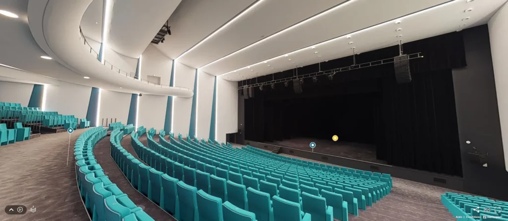 Cap d'Agde Palais des congrès Visite virtuelle